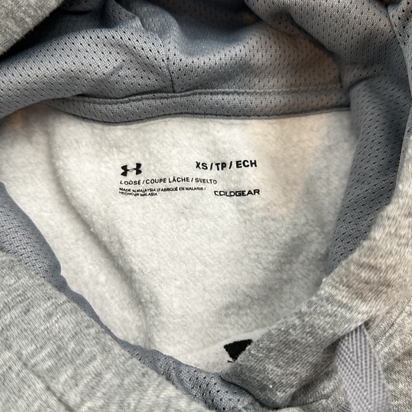 Under Armour Ladies Hustle Pullover Hooded Sweatshirt - Picture 6 of 6